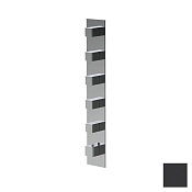 Almar High Flow Square Термостат для душа, внешняя часть на 5 потребителей, цвет: matt black E180065.MB