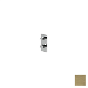 Almar High Flow Square Термостат для душа, внешняя часть на 1 потребитель, цвет: brushed high brass E180071.HB