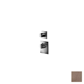 Almar High Flow Square Термостат для душа, внешняя часть на 1 потреб., цвет: PVD brushed copper E180081.CO