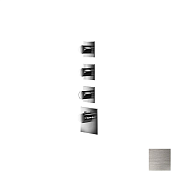 Almar High Flow Square Термостат для душа, внешняя часть на 3 потреб., цвет: nickel brushed E180083.NB