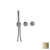 Almar Modular Round Термостат для душа, внешняя часть на 2 потребителя, цвет: PVD polished gold E180133.GO