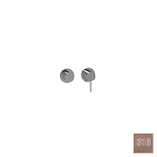 Almar Modular Round Смеситель для душа, внешняя часть на 2 потреб., цвет: 316 PVD brushed copper E180141.CO316