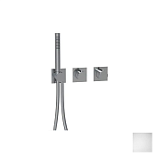 Almar Modular Square Термостат для душа, внешняя часть на 2 потр., цвет: matt white E180183.MW