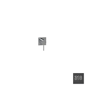 Almar Modular Square Смеситель для душа, внешняя часть на 1 потр, цвет: 316 brushed absolute black E180190.AB316