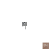 Almar Modular Square Смеситель для душа, внешняя часть на 1 потребитель, цвет: 316 brushed copper E180190.CO316