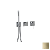 Almar Modular Square Смеситель для душа, внешняя часть на 2 потребителя, цвет: PVD polished gold E180192.GO