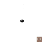 Almar High Flow Round Переключатель потоков с вентилем, внешняя часть, цвет: 316 PVD brushed copper E180331.CO316