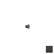 Almar High Flow Round Переключатель потоков с вентилем, внешняя часть, цвет: PVD polished deep black E180331.DB