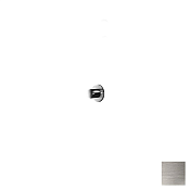 Almar High Flow Round Переключатель потоков с запорнымвентилем, внешняя часть, цвет: nickel brushed E180331.NB