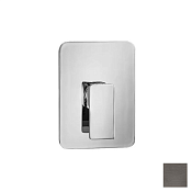 Almar Square Смеситель для душа, внешняя часть на 1 потребитель, цвет: PVD brushed gun metal E186511.GM