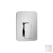 Almar Square Смеситель для душа, внешняя часть на 1 потребитель, цвет: matt white E186511.MW