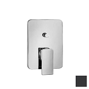 Almar Core Kuky Смеситель для душа, внешняя часть на 2 потребителя, цвет: matt black E186512.MB