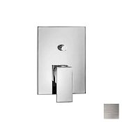 Almar Square Смеситель для душа, внешняя часть на 2 потребителя, цвет: nickel brushed E186522.NB