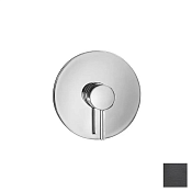 Almar Round Смеситель для душа, внешняя часть на 1 потребитель, цвет: PVD brushed absolute black E186531.AB