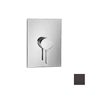 Almar Core Square Смеситель для душа, внешняя часть на 1 потребитель, цвет: PVD polished deep black E186541.DB