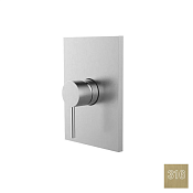 Almar Core Square Смеситель для душа, внешняя часть на 1 потребитель, цвет: 316 brushed high brass E186581.HB316