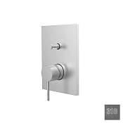 Almar Core Square Смеситель для душа, внешняя часть на 2 потребителя, цвет: 316 brushed gun metal E186582.GM316