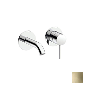 Almar Round Смеситель для раковины, внешняя часть, цвет: PVD polished gold E210052.GO