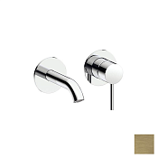 Almar Round Смеситель для раковины, внешняя часть, цвет: PVD brushed high brass E210052.HB