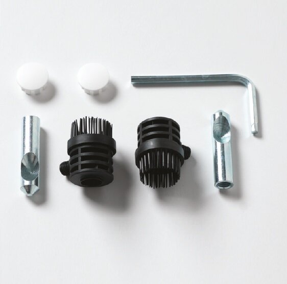 ArtCeram Комплект креплений для подвесных унитазов, цвет: chrome ACA003