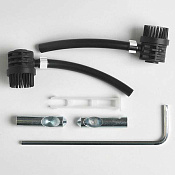 ArtCeram Комплект креплений для подвесных унитазов и биде, цвет: chrome ACA053