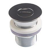 ArtCeram Донный клапан для раковины с переливом, цвет: matt white ACA061 05