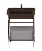 ArtCeram Fuori Scala Ящик выдвижной 71,5x35,5x22h см, цвет: platinum ACM040 52