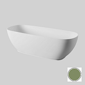 ArtCeram Hoop Ванна из Livingtec отдельностоящая 170x70 см, цвет: green salvia ACW002 44