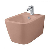 ArtCeram A16 Биде подвесное 36x52 см, 1 отверстие, с переливом, с креплениями, цвет: brown tortora ASB001 40 00