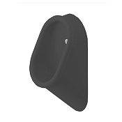 ArtCeram Babila Писсуар подвесной со скрытым подводом воды, покрытие Saniglaze, цвет: matt black BRO001 17 00