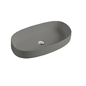 ArtCeram Cognac Раковина чаша 68x35x15h см, без перелива, покрытие Saniglaze, цвет: grey olive COL005 15 34