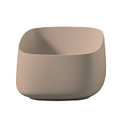 ArtCeram Cognac Раковина чаша 43x43x22h см, без перелива, покрытие Saniglaze, цвет: biscuit COL006 62 34