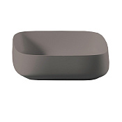 ArtCeram Cognac Раковина чаша 55x35x15,5h см, без перелива, покрытие Saniglaze, цвет: gravel COL008 60 34