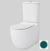 ArtCeram File 2.0 Унитаз напольный моноблок 37x67 см, цвет: green foresta FLV003 43 00