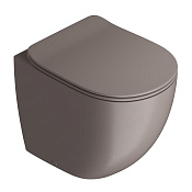 ArtCeram File 2.0 Унитаз приставной безободковый 37x52 см, цвет: gravel FLV005 60 00