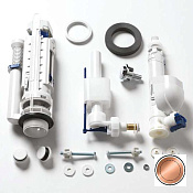 ArtCeram Hermitage Механизм слива для унитаза, двойной слив, цвет: pink gold HEA010 77