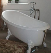 ArtCeram Hermitage Ванна акриловая отдельностоящая 170x80 см, цвет: glossy white HEW001 76