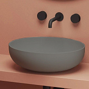 ArtCeram Jolie Раковина чаша d50x17h см, без перелива, цвет: grey olive JOL001 15 00