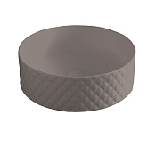 ArtCeram Rombo Раковина чаша d44x14,5h см, без перелива, цвет: gravel OSL009 60 00