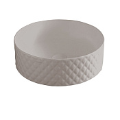 ArtCeram Rombo Раковина чаша d44x14,5h см, без перелива, цвет: cotton OSL009 63 00