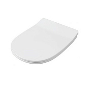 ArtCeram Ten Крышка-сиденье для унитаза с микролифтом, цвет: glossy white TEA005 01