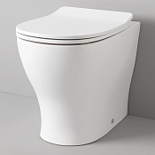 ArtCeram Ten Унитаз напольный безободковый 36x52 см, цвет: glossy white TEV008 01 00