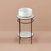 ArtCeram Vogue 2.0 Столешница мраморная d44 см, цвет: carrara TFA011 47