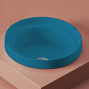 ArtCeram Fuori Scala Раковина встраиваемая сверху d40x17h см, без перелива, цвет: blue avio TFL032 38 00