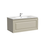 Sancos Very Тумба под раковину, подвесная 89х44,5х40,6h см, один ящик с доводчиком, цвет: beige soft VR90CE
