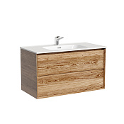 Sancos Marmi Тумба под раковину, подвесная 89х44,5х52h см, два ящика, цвет: дуб чарльстон матовый MR2.090ECH