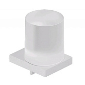 Kludi Vela C Дозатор для жидкого мыла, подвесной, стеклянная колба, цвет: белый матовый 3197653