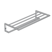 Kludi Vela R Полотенцедержатель 60 см, подвесной, цвет: хром 5898905