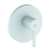 Kludi Nova Fonte Puristic Смеситель для душа на 1 потребитель, встр., внеш. часть, цвет: белый 206555315