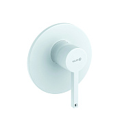 Kludi Nova Fonte Puristic Смеситель для душа на 1 потребитель, встраиваемый, цвет: белый матовый 207555315